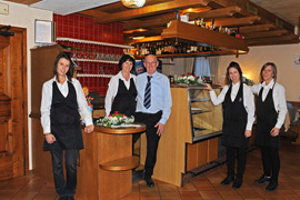 Lo staff del ristorante